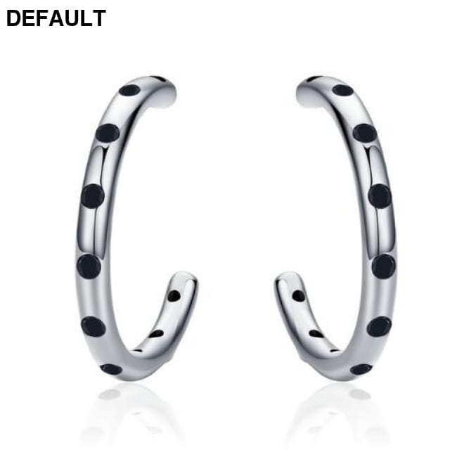 BAMOER 925 Sterling Silver Stackable Droplets Stud Earrings SCE318