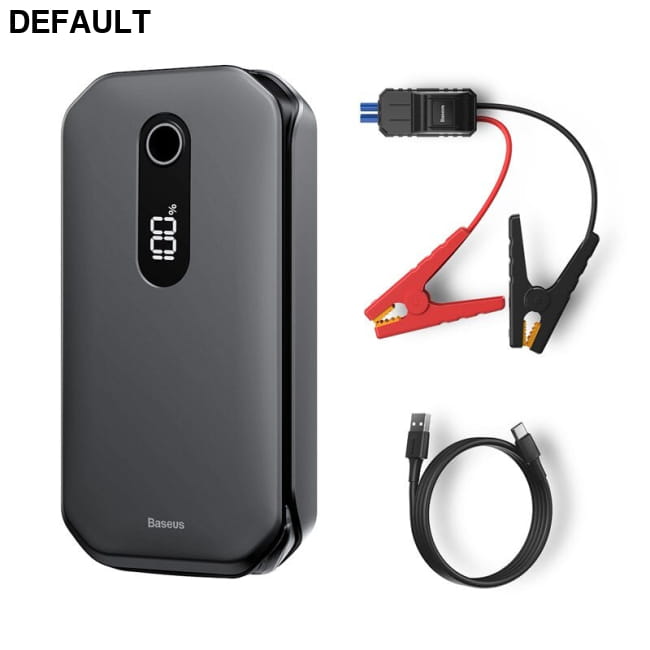 Baseus 1000A Car Jump Starter Power Bank 12000mAh Portable Black Accessories Vehicle Starters