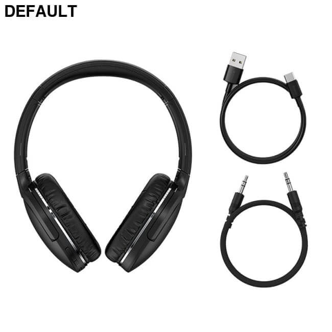 Baseus D02 Pro wireless headphones Black / China Wireless Headphones Over-Ear