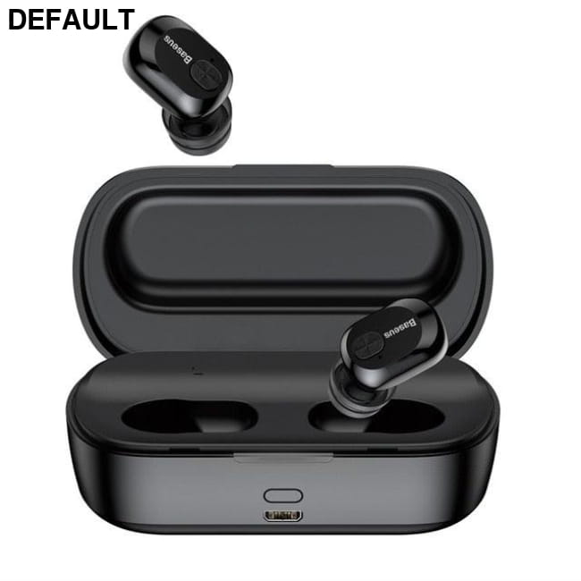 Baseus W01 TWS Bluetooth Earphone Wireless Headphone Black Mini Earphones Electronics