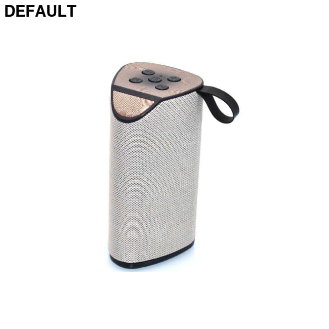 Bass Booster Bluetooth Speaker SILVER GRAY Mini Speakers Electronics