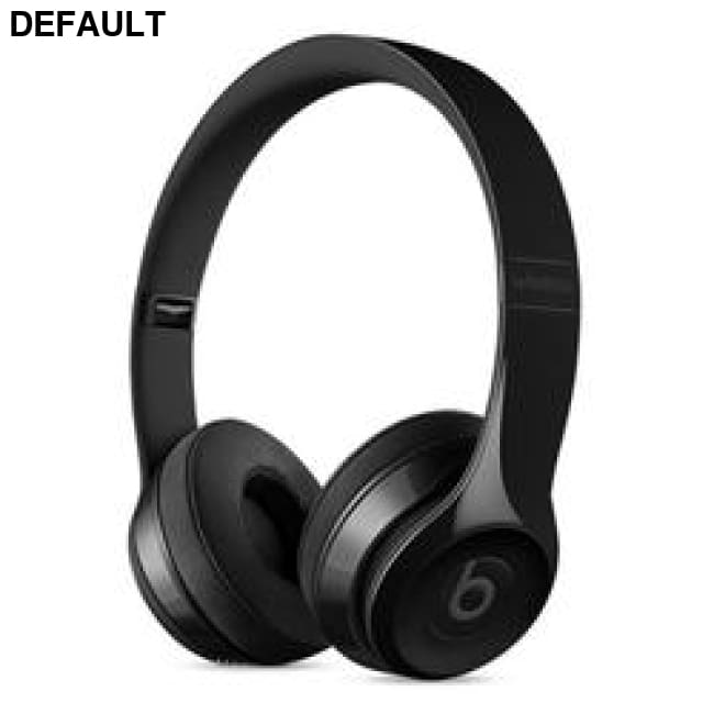 Beats by Dr. Dre Solo3 Bluetooth Wireless Foldable On-Ear Stereo Headphones w/Detachable 3.5mm Cable & Case (Black) - B
