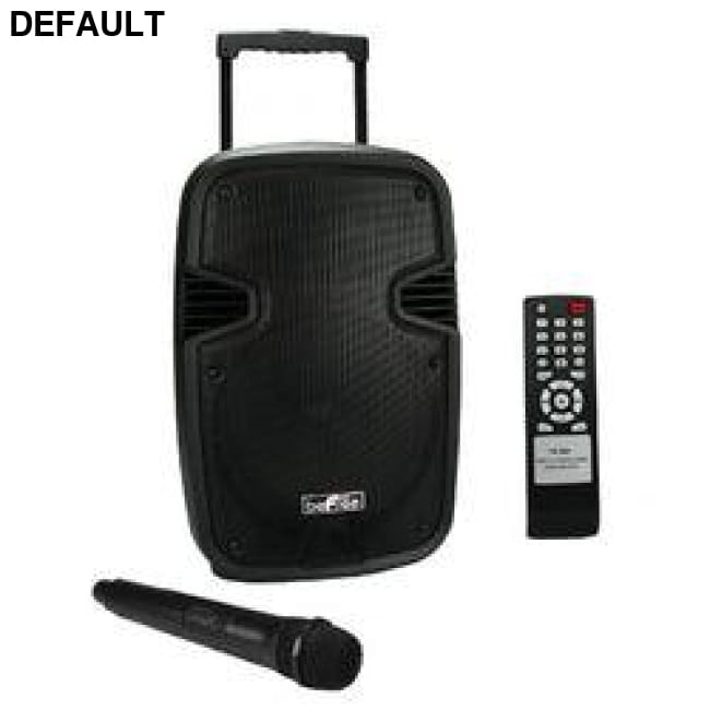 beFree Sound 10 Inch Portable Bluetooth Speaker with Party Lights Speakers Audio Electronics Accessories
