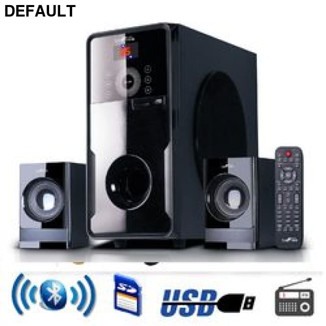 beFree Sound 2.1 Channel Surround Bluetooth Speaker System BFS50 Home Theater Speakers