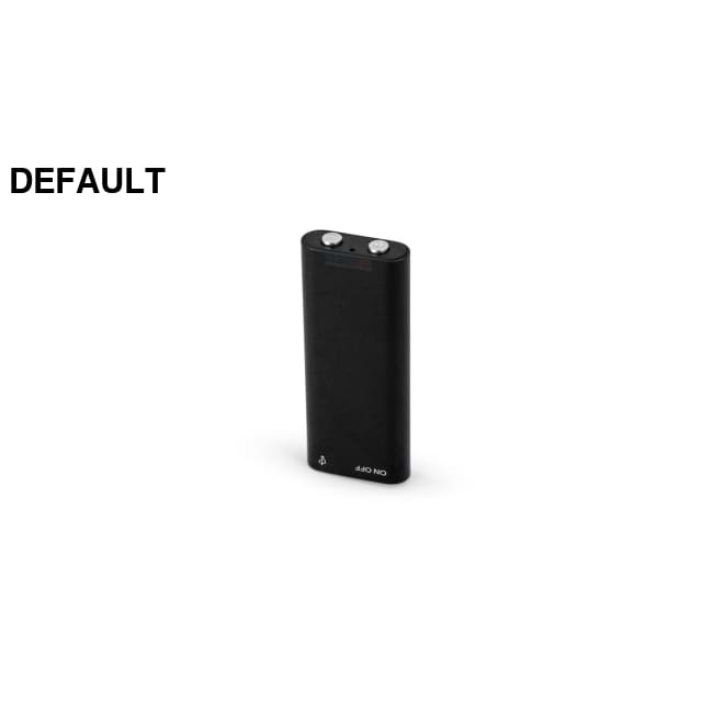 Black Vox Voice Activated Digital Audio Recorder 2 Day Standby Battery Recorders