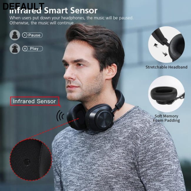Bluedio T6S Bluetooth Headphones Active Noise Cancelling Wireless