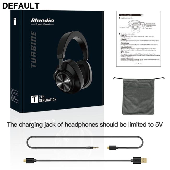 Bluedio T7 Bluetooth Headphones User-defined Active Noise Wireless