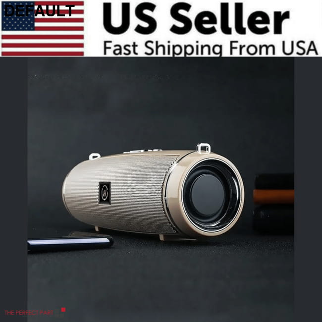 Bluetooth 5.1 Speaker Wireless Waterproof Outdoor Stereo Gold Best Selling Products