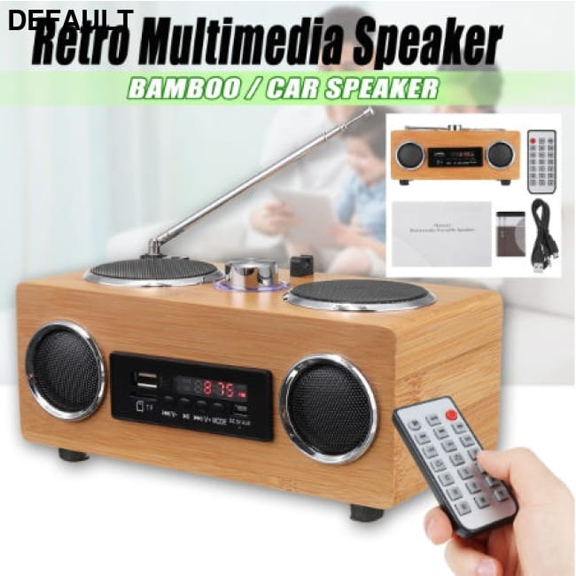 Bluetooth audio Wood Portable Systems System Speakers