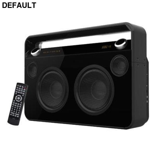 Bluetooth Boombox Black Portable CD Players Audio