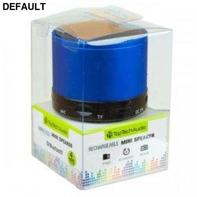 Bluetooth Mini Speaker In Blue (pack of 2) Speakers