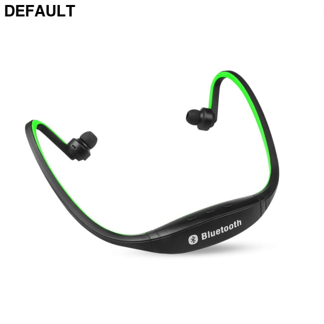 Bluetooth rear-mounted sports earphones Wireless dynamic Green Headset Electronics
