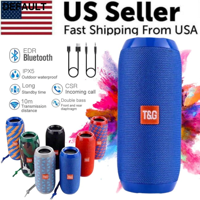 Bluetooth Speaker Wireless Waterproof Outdoor Stereo Bass Mini Speakers
