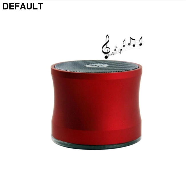 Bluetooth V2.0 Speaker Super Bass Portable Speakers Support Red Mini