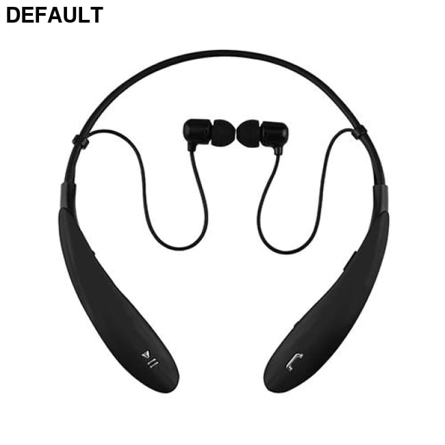 Bluetooth Wireless Headphones and Mic Black & Headsets