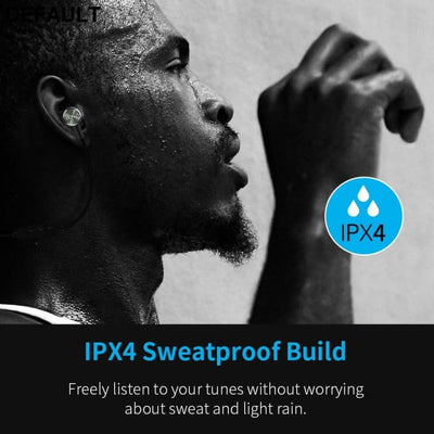 Bluetooth Wireless Headphones Magnetic Sport Earphones Sweatproof CVC6 Lossless Stereo Earbuds Noise Cancelling Headset