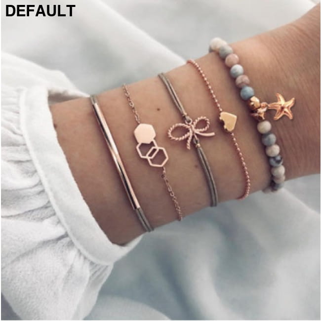 Bohemian Bracelets & Bangles Set Vintage Bead Boho Charm Bow Women Best Selling Products