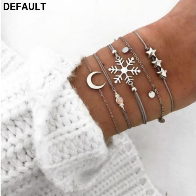 Bohemian Bracelets & Bangles Set Vintage Bead Boho Charm Snowflake Women Best Selling Products