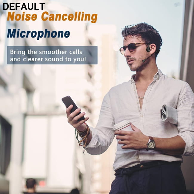 Bone Conduction Open-Ear Bluetooth Headset for US Resellers Black Best Selling Products