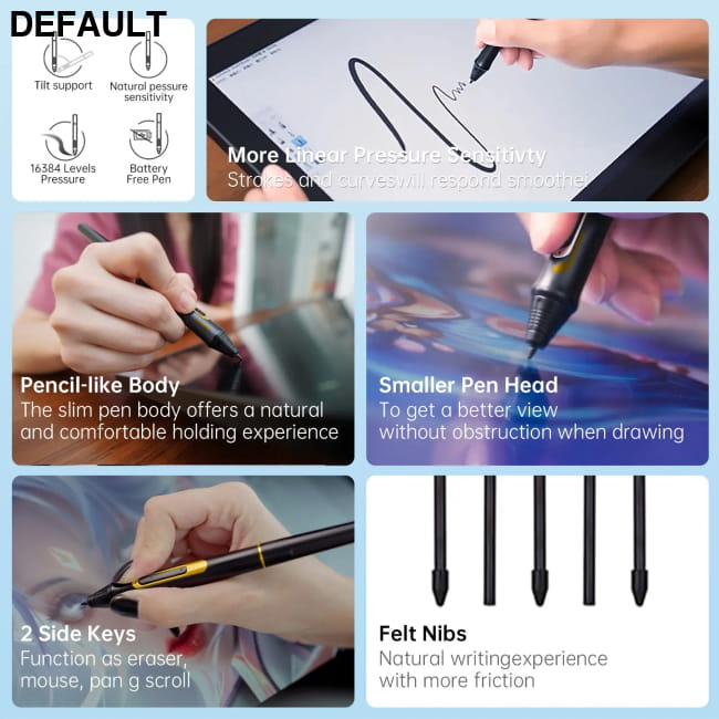 BOSTO BT-101A Portable Graphics Drawing Tablet 10.1 Inch black Tablets