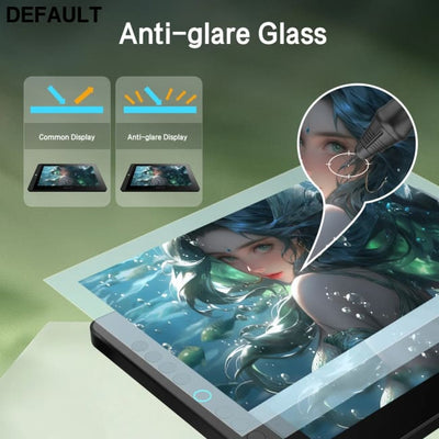 BOSTO BT-13HDK Portable Graphics Drawing Tablet 13.3 Inch H-IPS LED Screen Display Anti-glare Digital Art Pad black