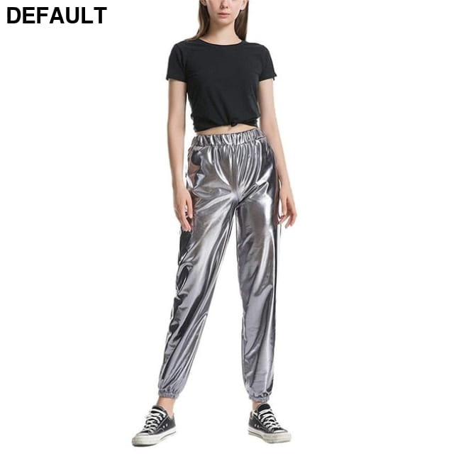 Brand New Women Casual Fashion High Waist Hip Hop Dance L / S Jumpsuits & Rompers Pants