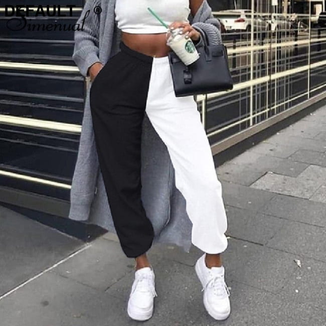 Brand New Women Casual Fashion High Waist Hip Hop Dance P / S Jumpsuits & Rompers Pants