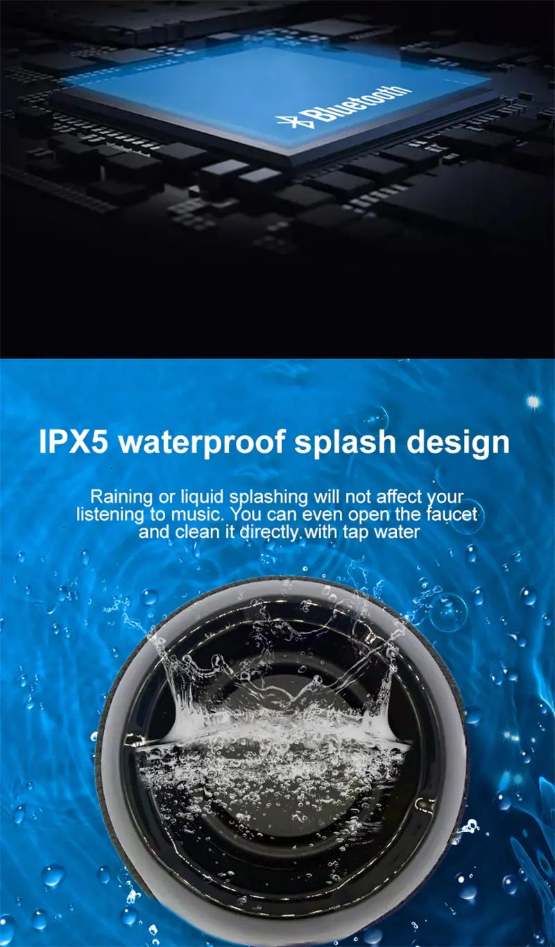 Support FM Bluetooth Speaker Portable Wireless Speakers Subwoofer Outdoor Waterproof Loudspeaker Stereo Surround TF