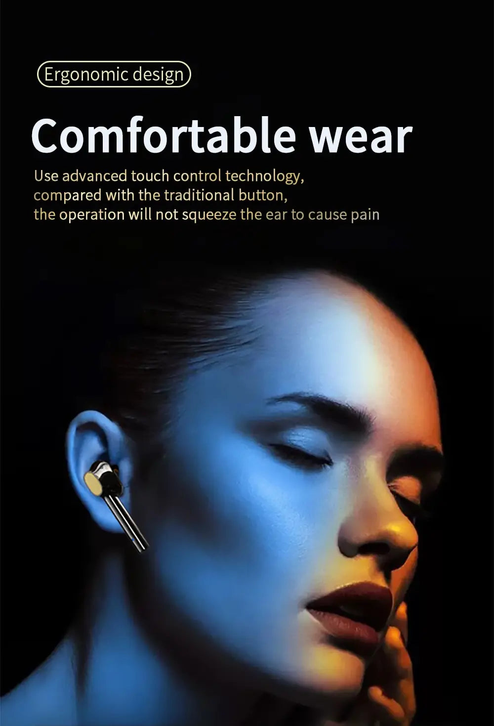 Essager 07B TWS Wireless Bluetooth 5.0 Earphone Headphones Mini Cordless Headset In Ear True Earbuds For iPhone Xiaomi