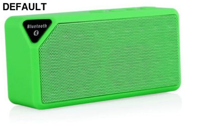 Cannon X3 Wireless Bluetooth Speaker Outdoor Small Block Audio Mini Portable Radio Card Magic Cube Subwoofer Green