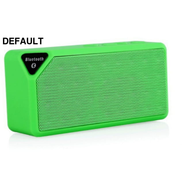 Cannon X3 Wireless Bluetooth Speaker Outdoor Small Block Green Mini Speakers