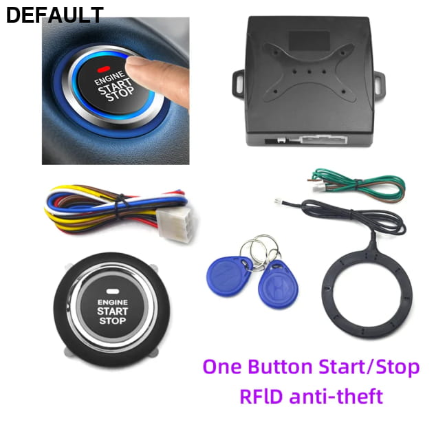 Car Alarm Remote Control PKE Keyless Entry Engine Start SQ9002C Starter Vehicle Systems