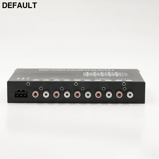 Car Audio EQ Tuning Frequency Division Amplifier EQ5 Black Amplifiers Graphic Equalizers