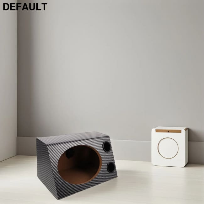 Car Audio Modification Box Home Speaker Enclosure Speakers for Trapezoid Cabinets Cars Pvc Subwoofer Sound Supplies