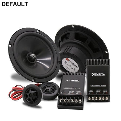 Car Audio Modification Front Door Speaker Black Speakers Component