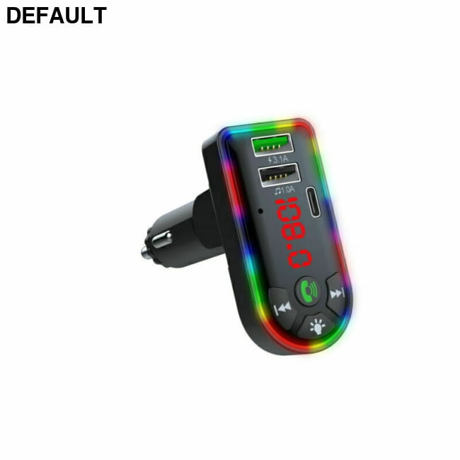 Car Bluetooth 5.0 MP3 Player FM Transmitter Radio 3.1A Fast Transmitters Electronics
