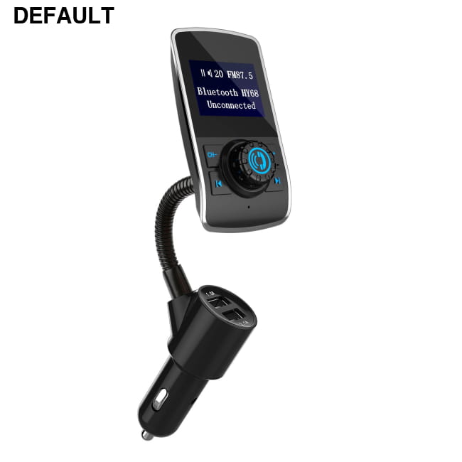 Car Bluetooth Mp3 FM Transmitter Silver / Power Transmitters Electronics