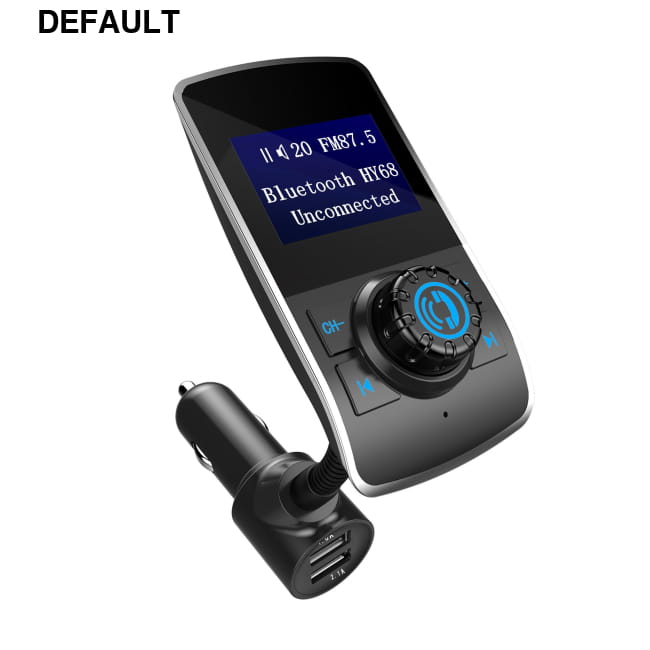 Car Bluetooth Mp3 FM Transmitter Silver / Power Transmitters Electronics
