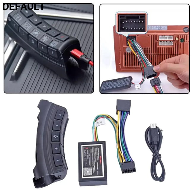 Car Bluetooth Steering Wheel Button Remote Control Starter Motor Vehicle Electronics