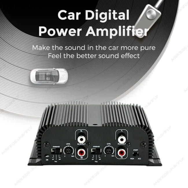Car Digital Power Amplifier Audio Processor Stereo Amplifiers