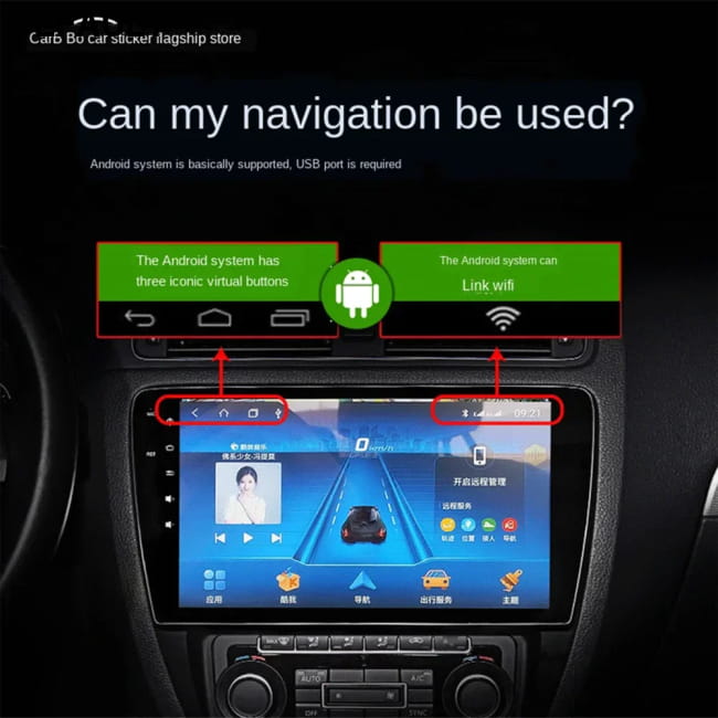 Car DVR Camera Recorder USB Dash Cam for DVD Android Cameras Video