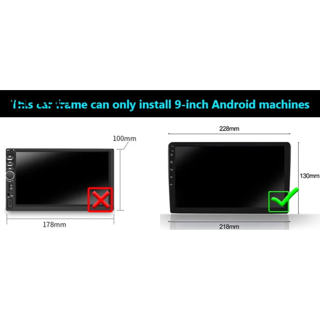 Car Frame for Kia Rio2 Rio 2 2005 06 07 08 09 10 2011 Installation Kit Best Selling Products Motor Vehicle A/V Players