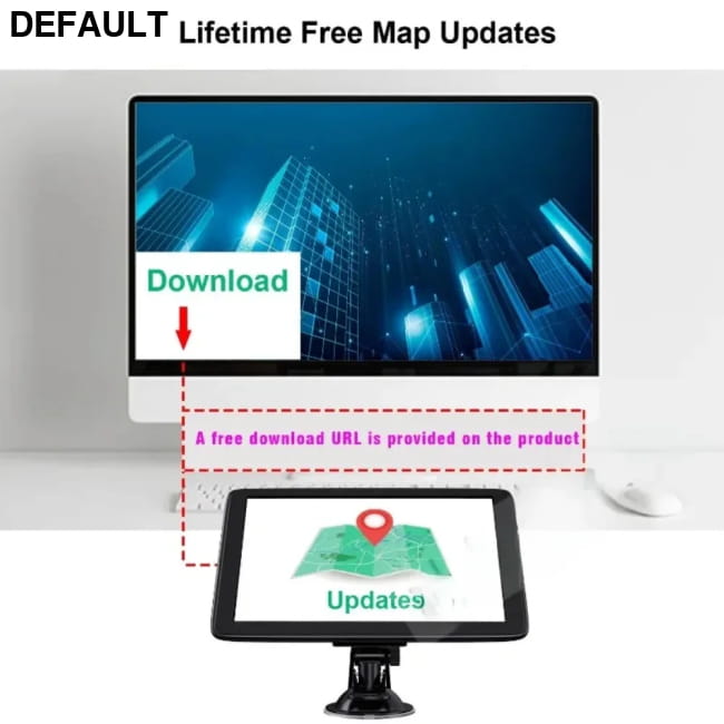 Car GPS Navigation System 5/7/8-inch Touch Screen 8G + 256M DVD Players 8G + 256M Audio Components