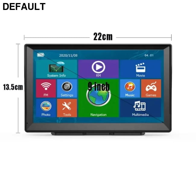 Car GPS Navigation System 5/7/8-inch Touch Screen 8G + 256M DVD Players 8G + 256M Audio Components