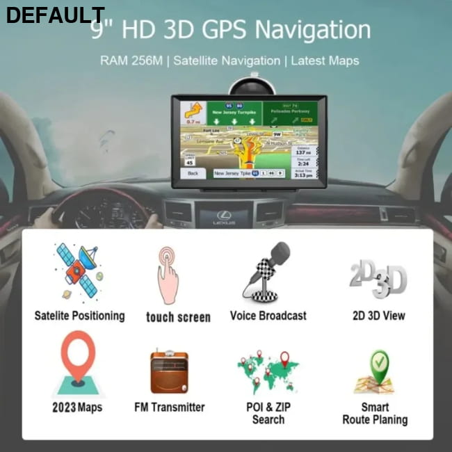 Car GPS Navigation System 5/7/8-inch Touch Screen 8G + 256M DVD Players 8G + 256M Audio Components