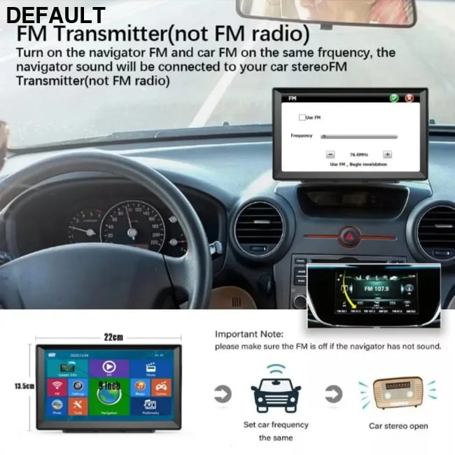 Car GPS Navigation System 5/7/8-inch Touch Screen 8G + 256M DVD Players 8G + 256M Audio Components