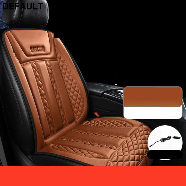 Car heated seat cushion winter single electric Driver’s coffee color Accessories Motor Vehicle Interior Fittings