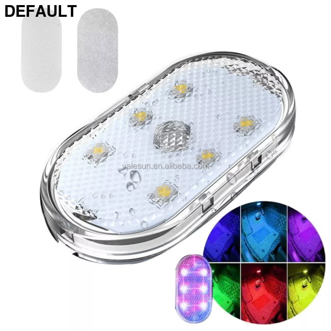 Car Interior 5v Led Lighting Finger Touch Sensor Reading GRB Accessories Organizers