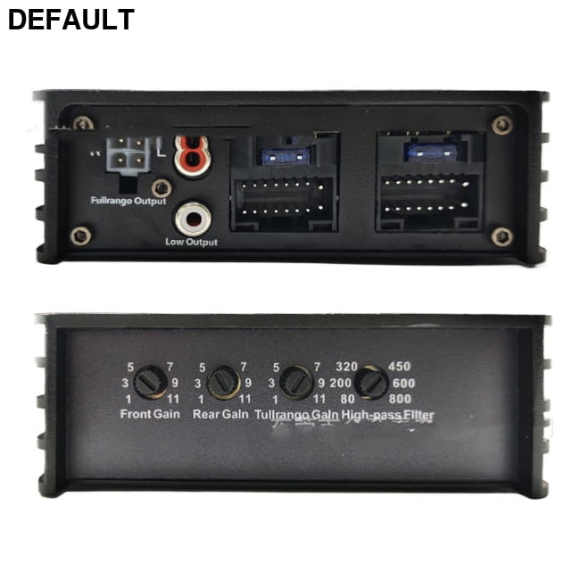 Car Modification Lossless DSP Amplifier Audio Processor Black Amplifiers Electronics
