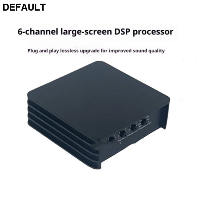 Car Modification Lossless DSP Amplifier Audio Processor Black Amplifiers Electronics